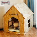 Foldable Outdoor Cat House 7MM OSB Nature Wooden Large Dog House